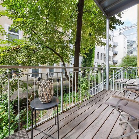 Central Vienna Apartment With Garden View Bagian luar foto
